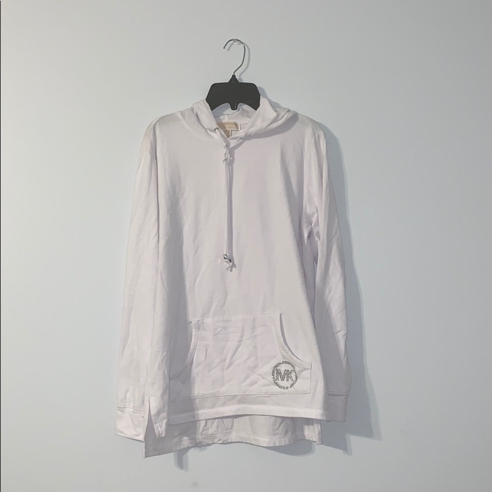 Michael Kors white hoodie